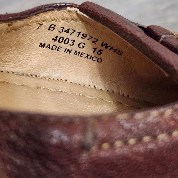 Frye Carson Tip‎ Whiskey Slip On Ballet Flats - Picture 6 of 11